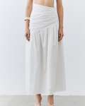 Asymmetrical Gathered Skirt
