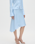 Satin Midi Skirt