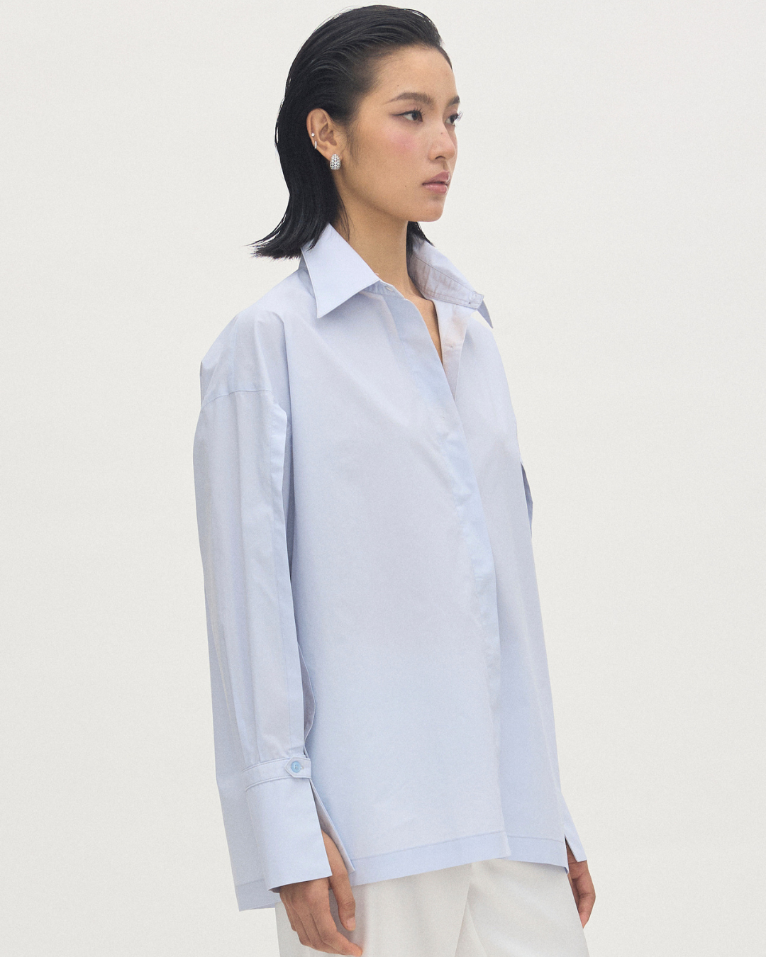 Slit Sleeve Shirt