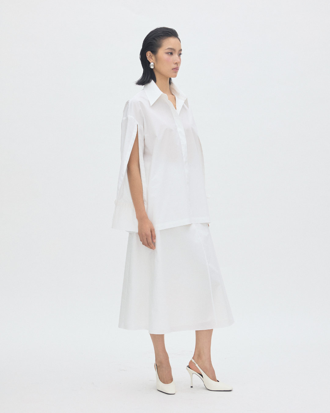 Slit Sleeve Shirt