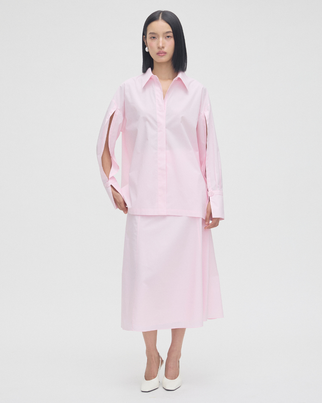 Slit Sleeve Shirt