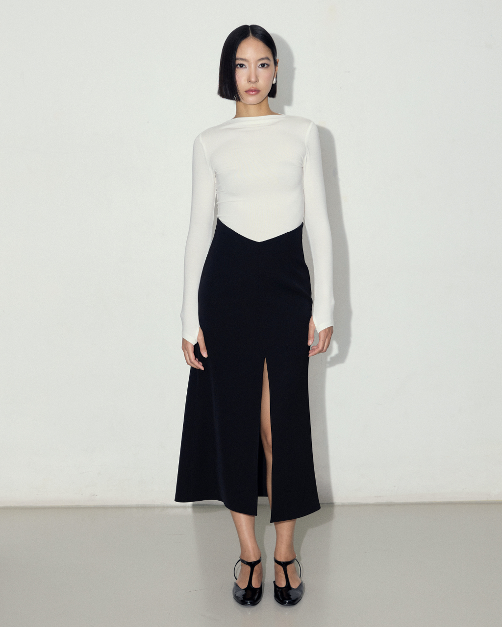 Soft Contour Long-sleeve Top
