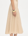 Panelled Cotton Skirt