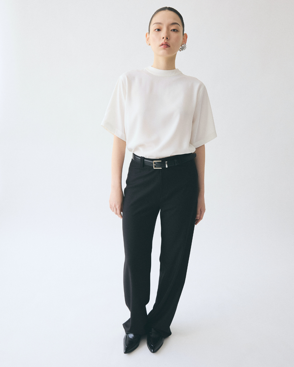 Sleek Leather Belt