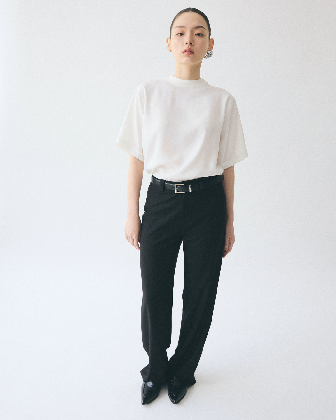 Sleek Leather Belt