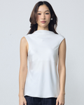 Tie-back Satin Top
