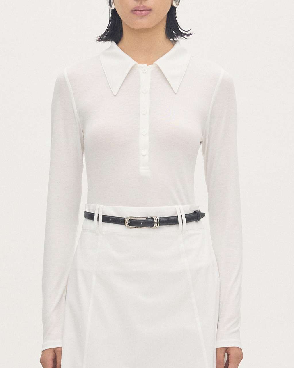 Fitted Longsleeve Polo