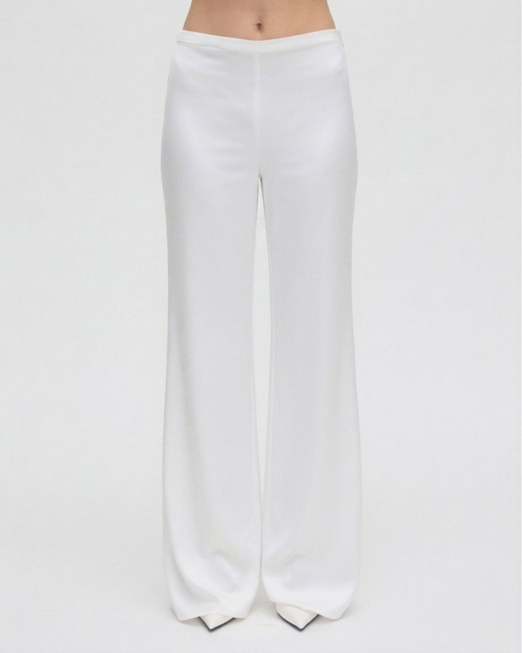 Sleek Satin Trousers