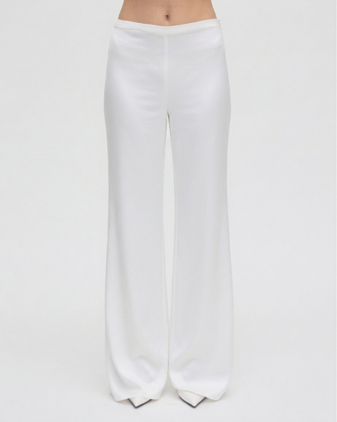 Sleek Satin Trousers